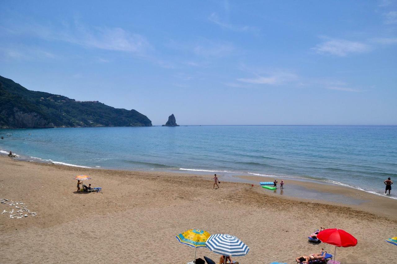 Holiday Apartment Yannis On The Beach Of Agios Gordios In Corfu 外观 照片